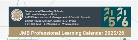 JMB Training Calendar 2025 - 2026
