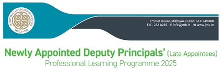 JMB Newly Appointed Deputy Principals’ Professional Learning Programme (Late Appointees)