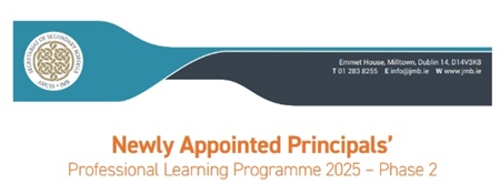 Newly Appointed Principals’ Professional Learning Programme 2025 Phase 2