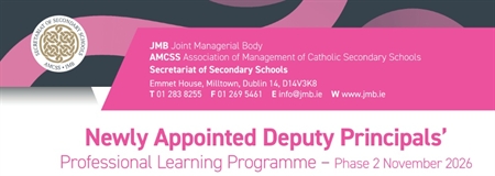 Newly Appointed Deputy Principals’ Professional Learning  Programme 2026 Phase 2